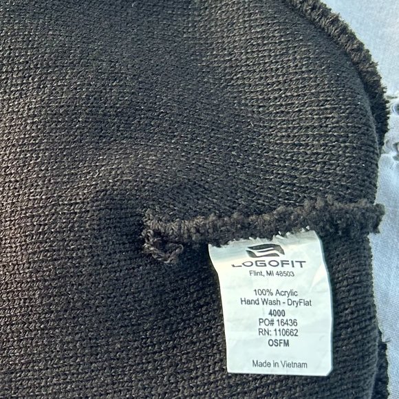 CSUDH Beanie, Black, One Size, NWT - Picture 3 of 6